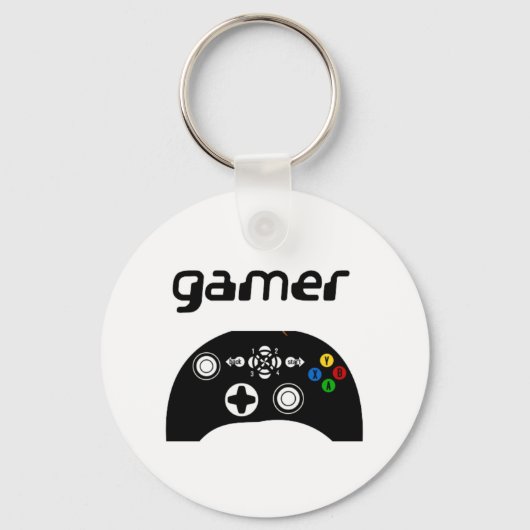 Gamer Schlüsselanhänger (Vorderseite)