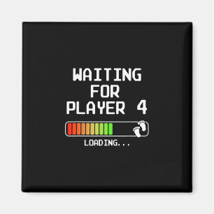 Gamer Schwangerschaftsankündigung 2. Magnet