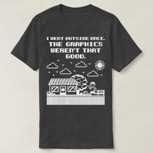 Gamer Shirt, das ich nach der Grafikbearbeitung dr T-Shirt (Design vorne)