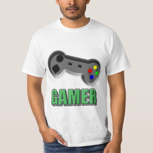 GAMER-Shirt T-Shirt (Vorderseite)