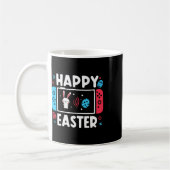 Gamer-Shirt-Videospielcontroller am Ostertag Kaffeetasse (Links)
