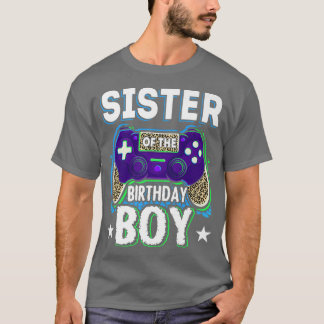 Gamer Sister of the Birthday Boy Video Game Kids A T-Shirt