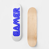 Gamer Skateboard Oldschool (Vorderseite)