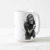 Gamer-Skelett  Kaffeetasse (VorderseiteRechts)