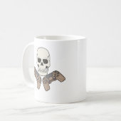 GAMER SKULL Design Tasse (Vorderseite Links)