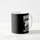 Gamer Sleepover Party For Boys Funny Bruh Slumber Kaffeetasse (VorderseiteRechts)