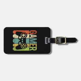 Gamer-Spiel-Prüfer Gepäckanhänger