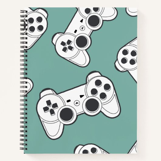 Gamer Spiral Notebook Notizblock (Vorderseite)