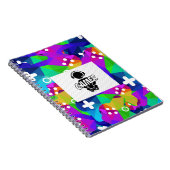 "GAMER" SPIRALKANALBOUND NOTEBOOK NOTIZBLOCK (Rechte Seite)