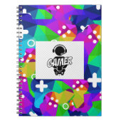 "GAMER" SPIRALKANALBOUND NOTEBOOK NOTIZBLOCK (Vorderseite)