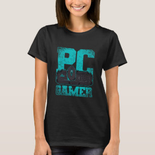 Gamer Sport Computerspiele Spieler Geschenk PC Gam T-Shirt