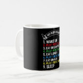 Gamer Sprichwort Gaming Funny Gaming Geschenk Idee Kaffeetasse (Vorderseite Links)