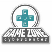 Gamer-Sticker Aufkleber (Vorderseite)