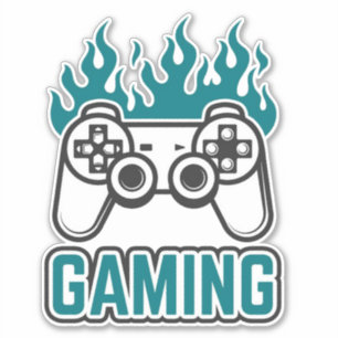 Gamer-Sticker Aufkleber