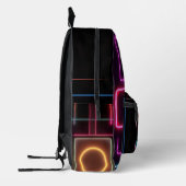 gamer style backpack bedruckter rucksack (Links)