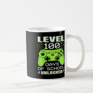 Gamer Suden 100 h Tag pro 100 Tage der Schule Kaffeetasse