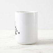 Gamer Sweater Athleity Minimalistische Pixel Art Kaffeetasse (Mittel)