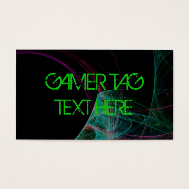 GAMER TAG (Vorderseite)