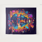 Gamer Tapestry Wandteppich (Vorderseite (Horizontal))