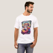 Gamer Teddy T-Shirt (Vorne ganz)