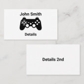 Gamer-Tester-Visitenkarte Visitenkarte (Vorne/Hinten)