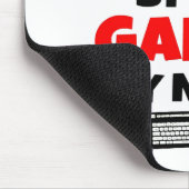 Gamer Trombone Player Mousepad (Ecke)