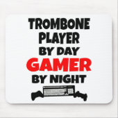 Gamer Trombone Player Mousepad (Vorne)