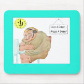 Gamer Typ Mousepad (Vorne)