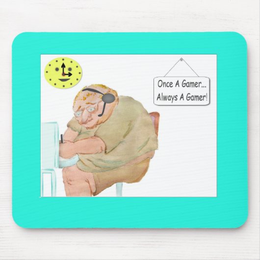 Gamer Typ Mousepad (Vorne)