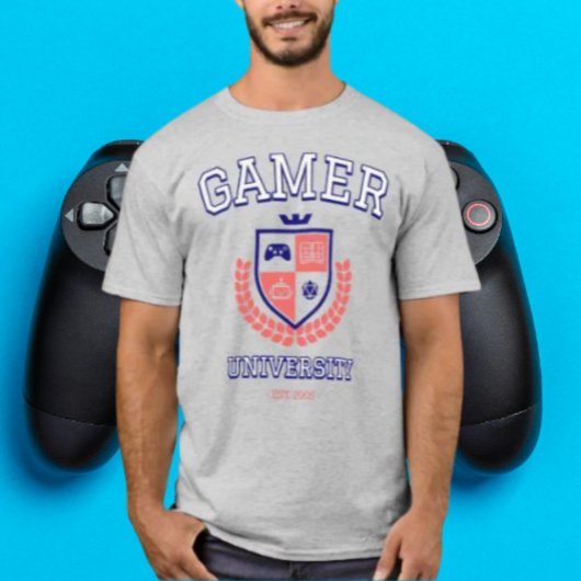 Gamer-Universität T-Shirt