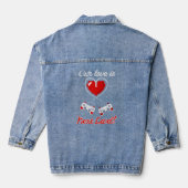 Gamer Valentine Denim Jacket Jeansjacke (Rückseite)