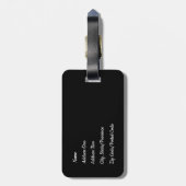 Gamer Valentine Luggage Tag Gepäckanhänger (Rückseite vertikal)