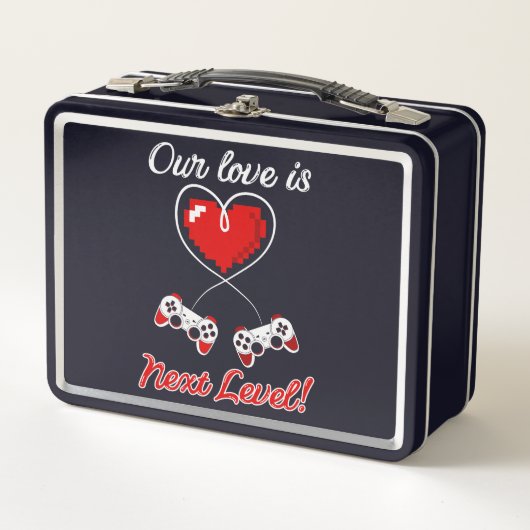 Gamer Valentine Lunchbox (Vorderseite)