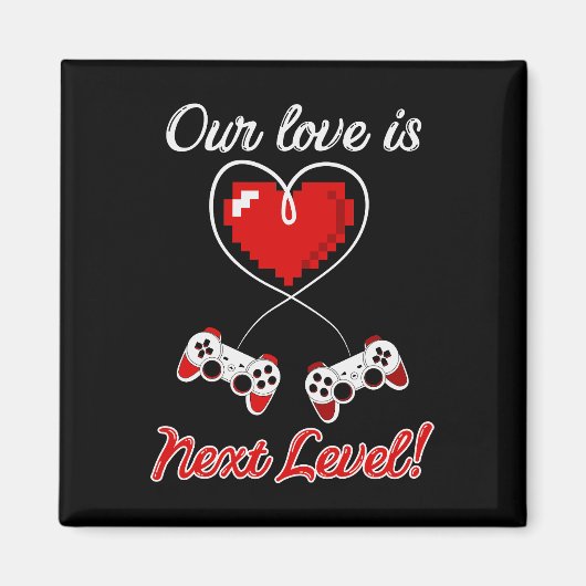 Gamer Valentine Magnet (Vorne)