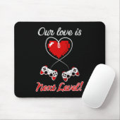 Gamer Valentine Mouse Pad Mousepad (Mit Mouse)