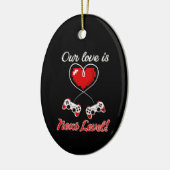 Gamer Valentine Ornament (Links)