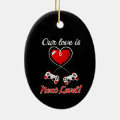 Gamer Valentine Ornament (Hinten)
