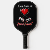 Gamer Valentine Pickleball Racket Schläger (Vorderseite)