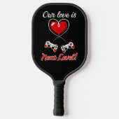 Gamer Valentine Pickleball Racket Schläger (Rückseite)