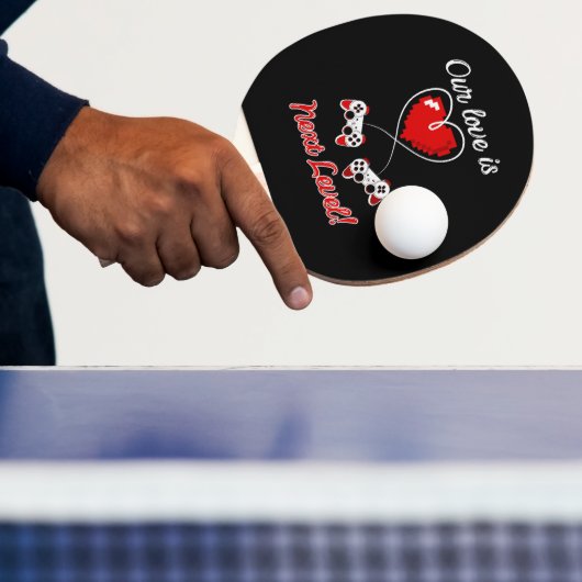 Gamer Valentine Ping Pong Paddle Tischtennis Schläger (InSitu)