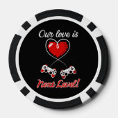 Gamer Valentine Poker Chips (Rückseite)