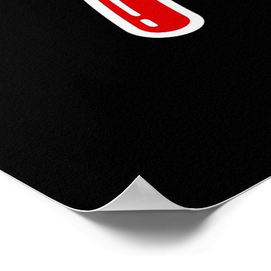 Gamer Valentine Poster (Ecke)