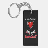 Gamer Valentine Schlüsselanhänger (Vorderseite links)