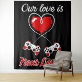 Gamer Valentine Tapestry Wandteppich (Beispiel)