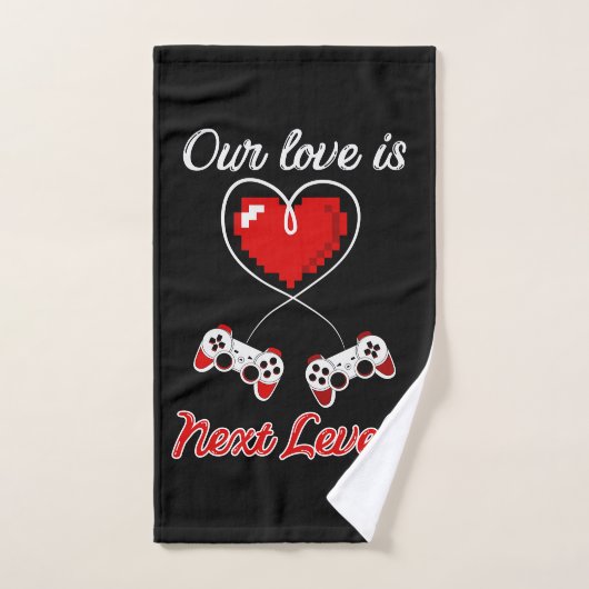 Gamer Valentine Towel Set (Handtuch)