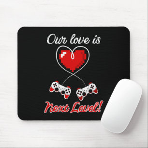 Gamer-Valentinstag-Mauspad Mousepad
