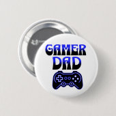 Gamer Vater Button (Vorne & Hinten)