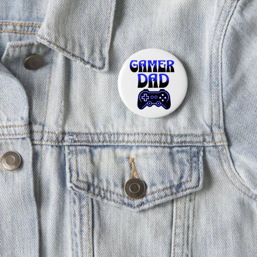 Gamer Vater Button (Beispiel)