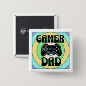 Gamer Vater Button (Vorne & Hinten)