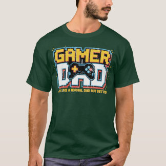 Gamer Vater für Väter Tag und Tag (2) T-Shirt